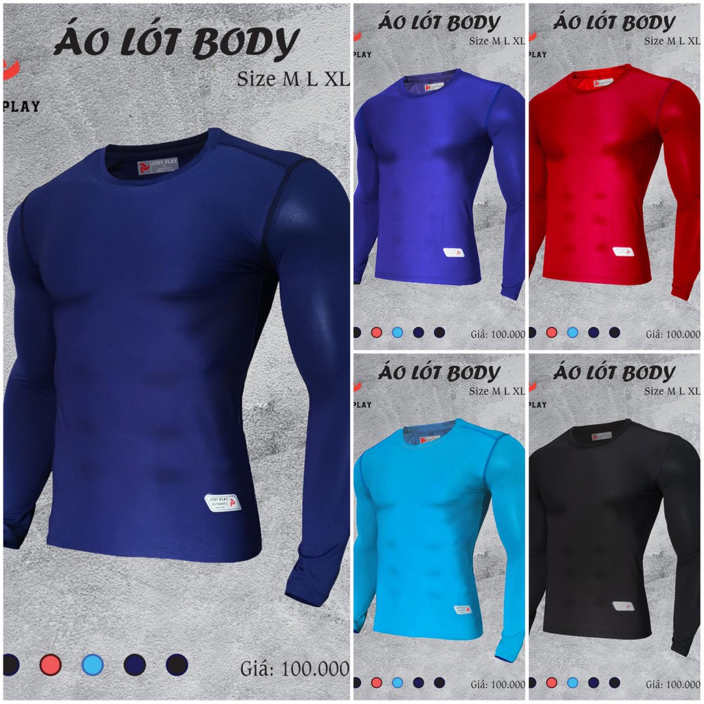 Áo Giữ Nhiệt Nam⚽️FREESHIP⚽️Áo Body Tay Dài - Áo Body Bóng Đá - Thun Co Giãn 4 Chiều Loại Tốt