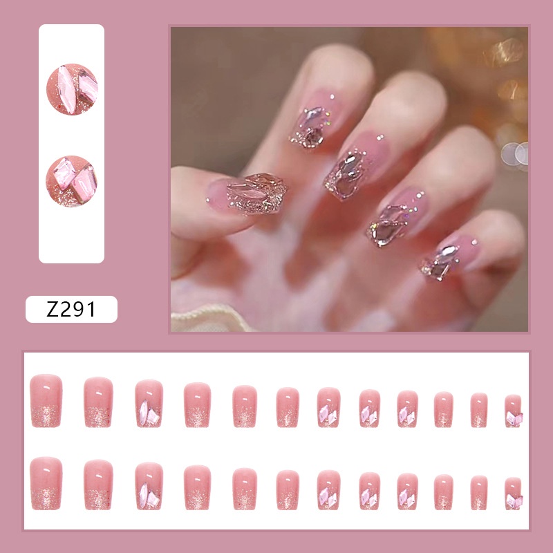 _ Móng tay giả đính đá làm nail ABa Store