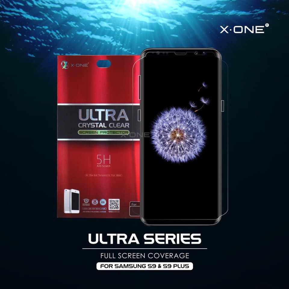 Dán cường lực dẻo X-One full màn Samsung A6 A9 S6 S7 / edge / S8  S9 S10 S20  S21 NOTE 7 8 9 10 20 PLUS / PRO / ULTRA
