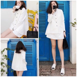 Áo sơ mi cổ trụ