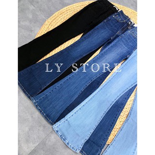 QUẦN ỐNG LOE DÁNG DÀI LƯNG CAO LYSTORE