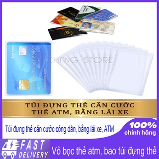 Vỏ bọc thẻ atm, bao túi đựng thẻ sinh viên, nhân viên, học sinh, name card, card visit, CMND, căn cước công dân, cccd
