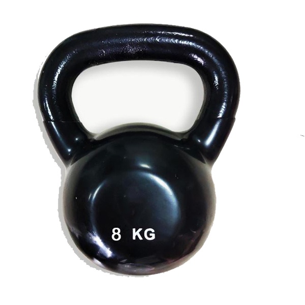 Tạ Bình Vôi,Tạ Quai Xách 8kg Gang Đúc Nguyên Khối Bọc Cao Su Bóng Cao