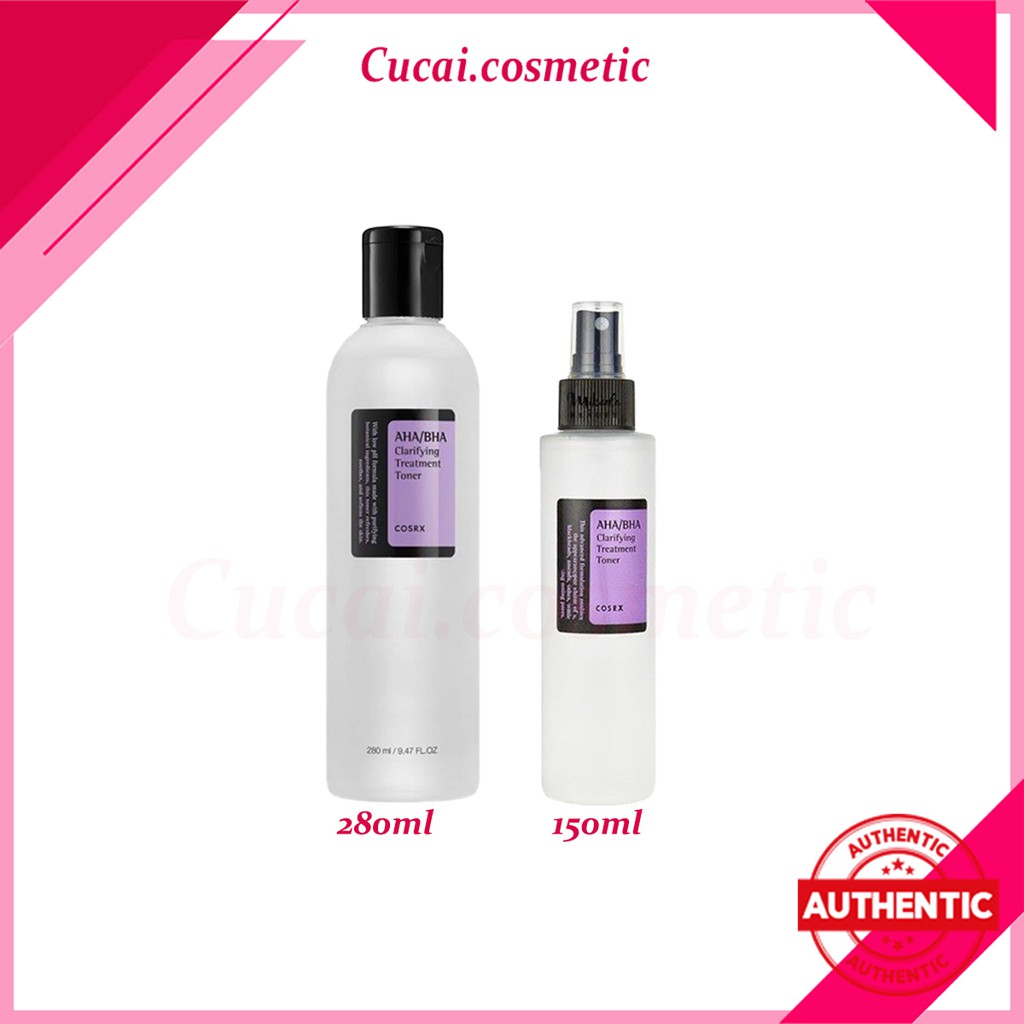 Nước Hoa Hồng Giảm Mụn Cosrx AHA / BHA Clarifying Treatment Toner