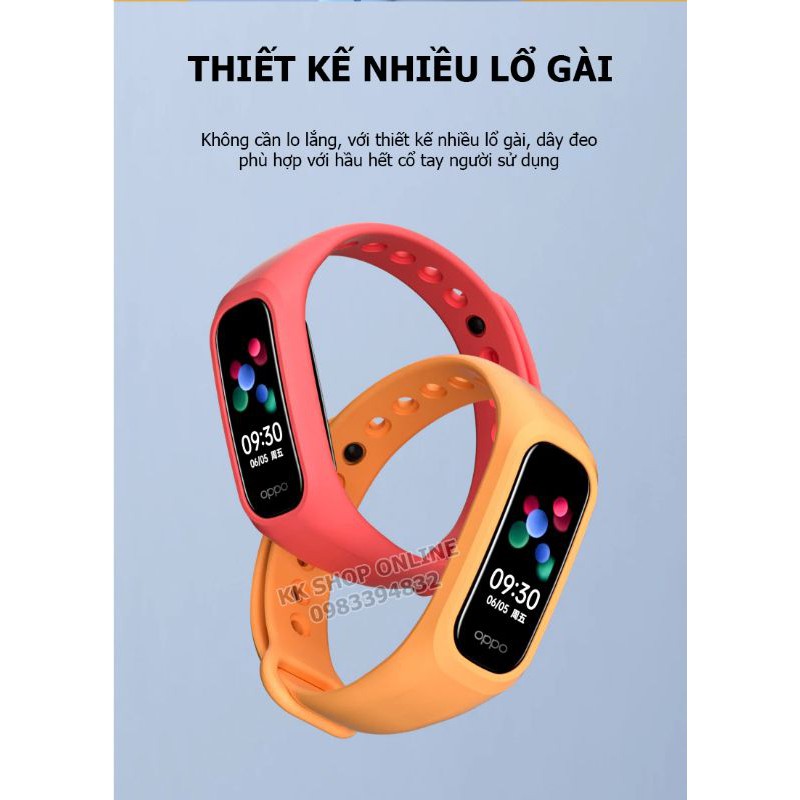 Dây đeo cao su thay thế cho Oppo Band