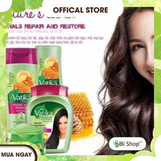 💥💧[SIÊU HOT]💥💧 Cặp Dầu Gội & xả Vatika phục hồi hư tổn [CHÍNH HÃNG]💥💧
