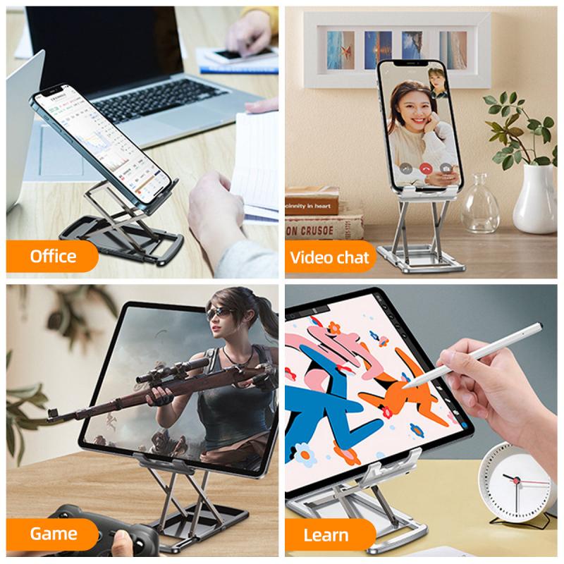 Giá đỡ điện thoại Fonken có thể gấp gọn và điều chỉnh độ cao tiện dụng thích hợp cho máy tính bảng Samsung 13