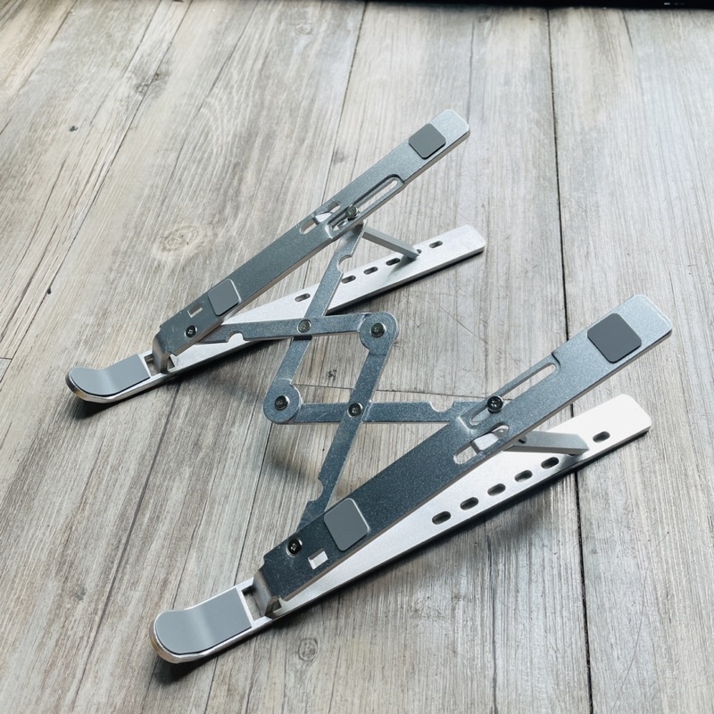 Giá đỡ laptop stand nhôm hỗ trợ tản nhiệt có thể gấp gọn chỉnh độ cao để laptop ipad macbook surface