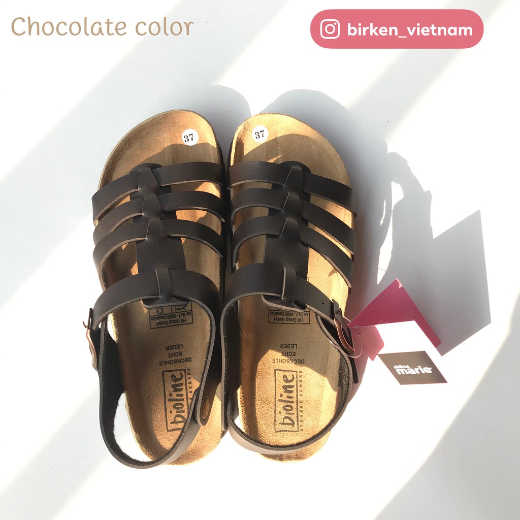 SANDAL UNISEX chiến binh Sparta chất liệu da tổng hợp xuất khẩu châu Âu mã PU12