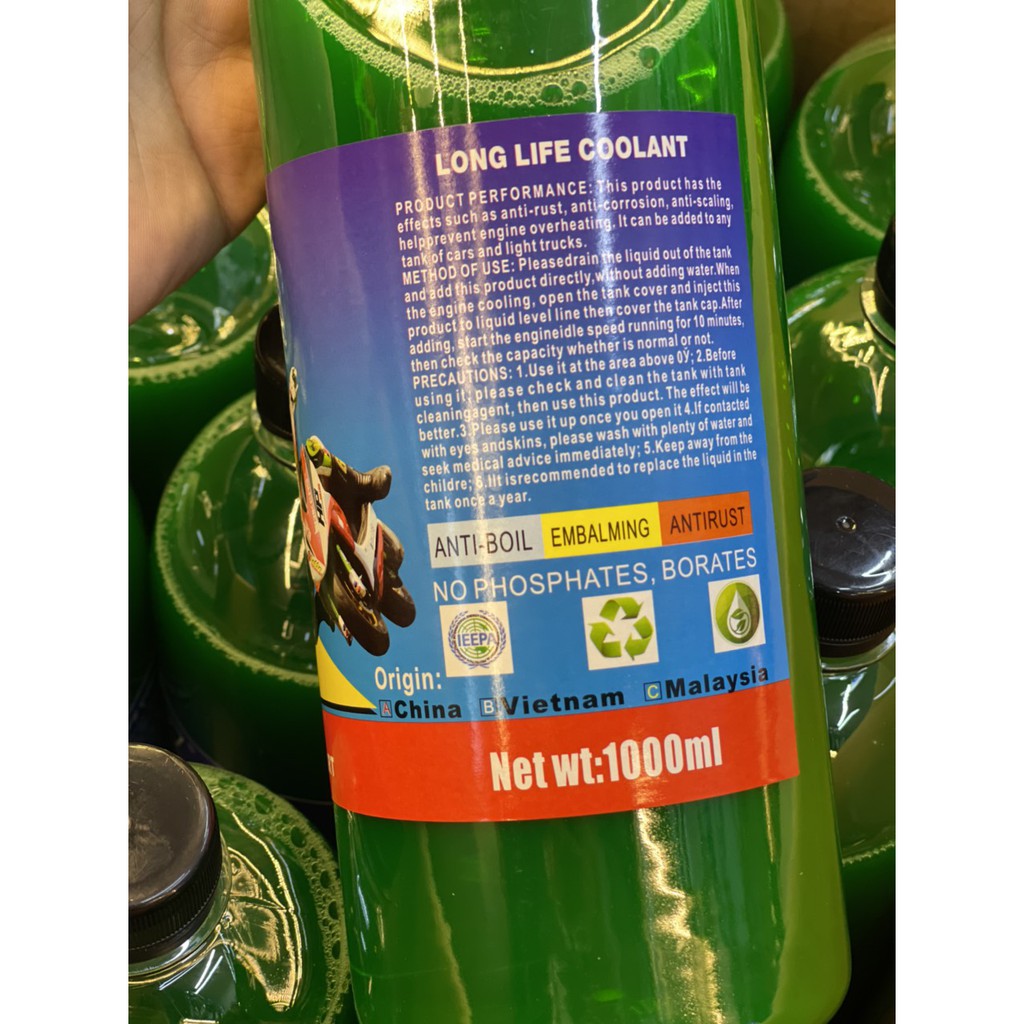 NƯỚC GIẢI NHIỆT XE MÁY HP - 1000 ML