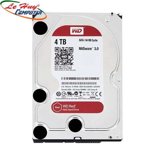 Ổ cứng HDD Western Red 4Tb SATA3 Hàng Chính Hãng