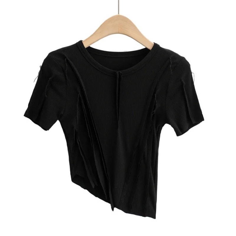Áo lệch tà siêu hot-dưới 52kg mặc vừa-carotshop