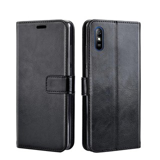 Bao da điện thoại dạng ví nắp lật chất lượng cho Xiaomi Redmi 9A 9 A Redmi9A