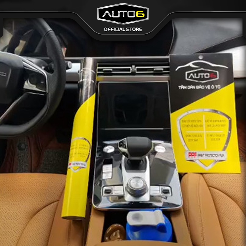 Bộ 6 chi tiết Film PPF trong suốt dán xe BEIJING X7 chống xước bảo vệ nội thất ô tô - AUTO6