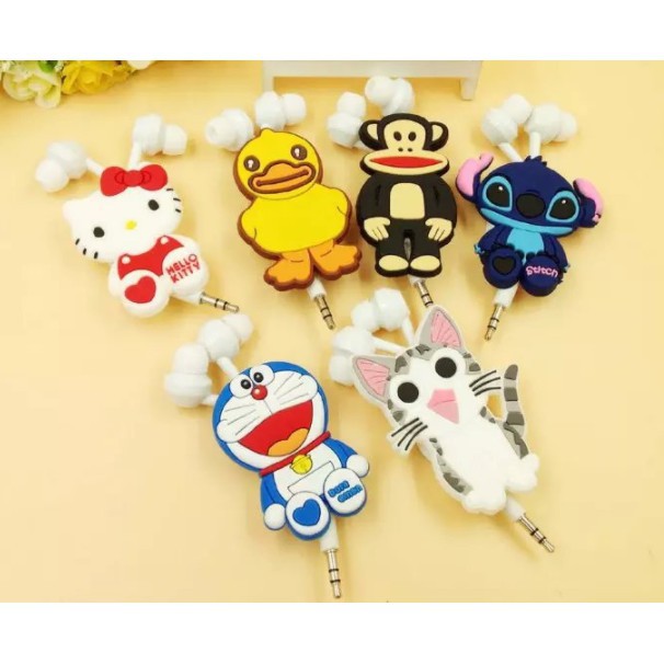 Sỉ từ 16k - Tai nghe dây rút hình thú  H