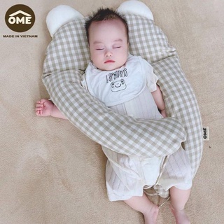 Gối ôm, gối chặn vỏ đỗ Ome chống giật mình cho bé
