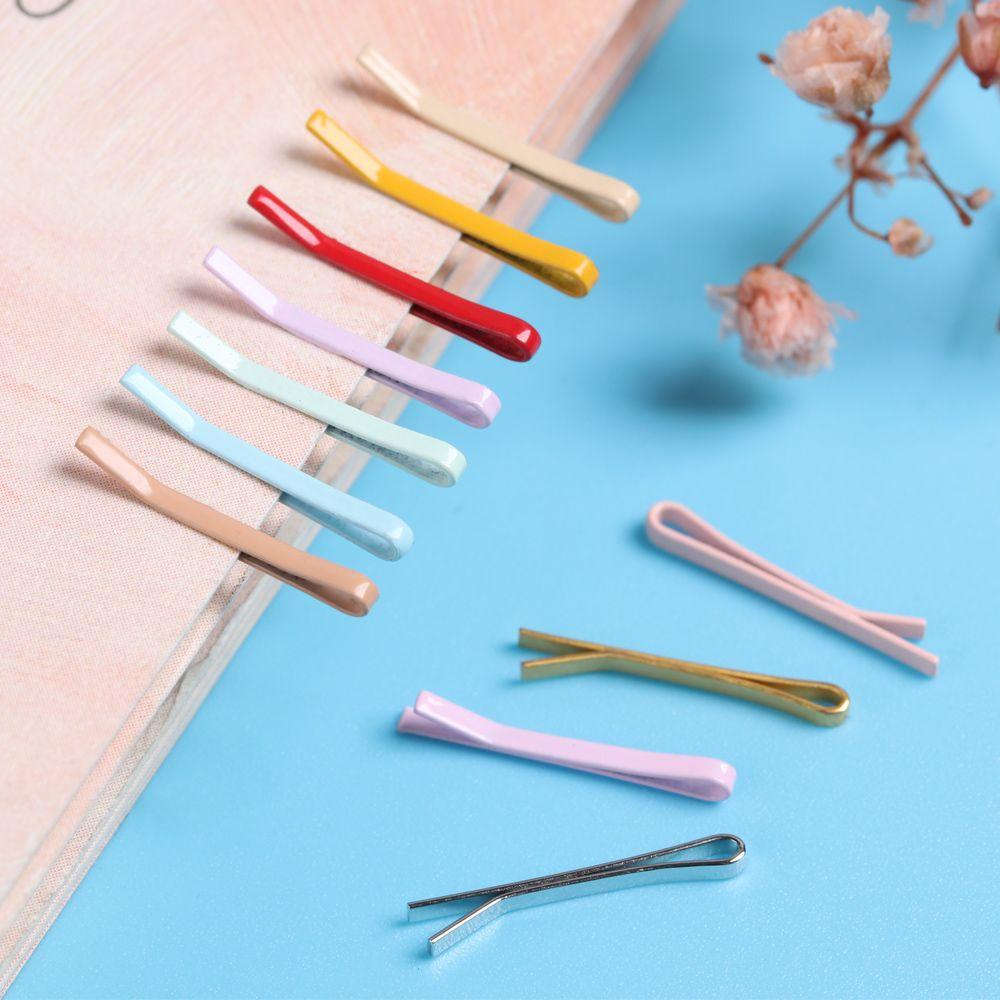 BEBETTERM Set 10 Kẹp Tóc Hình Búp Bê Đáng Yêu Cho Bé Gái
