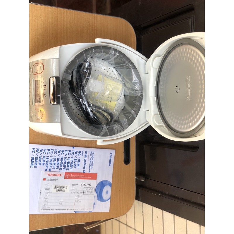 [CHÍNH HÃNG] Nồi cơm điện Toshiba 1 lít RC-10NMF (WT) 10NMF | BigBuy360 - bigbuy360.vn