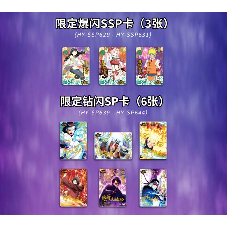 Bộ Sưu Tập Thẻ Bài Anime Naruto Sasuke Uzumaki Uchiha Nhật Bản