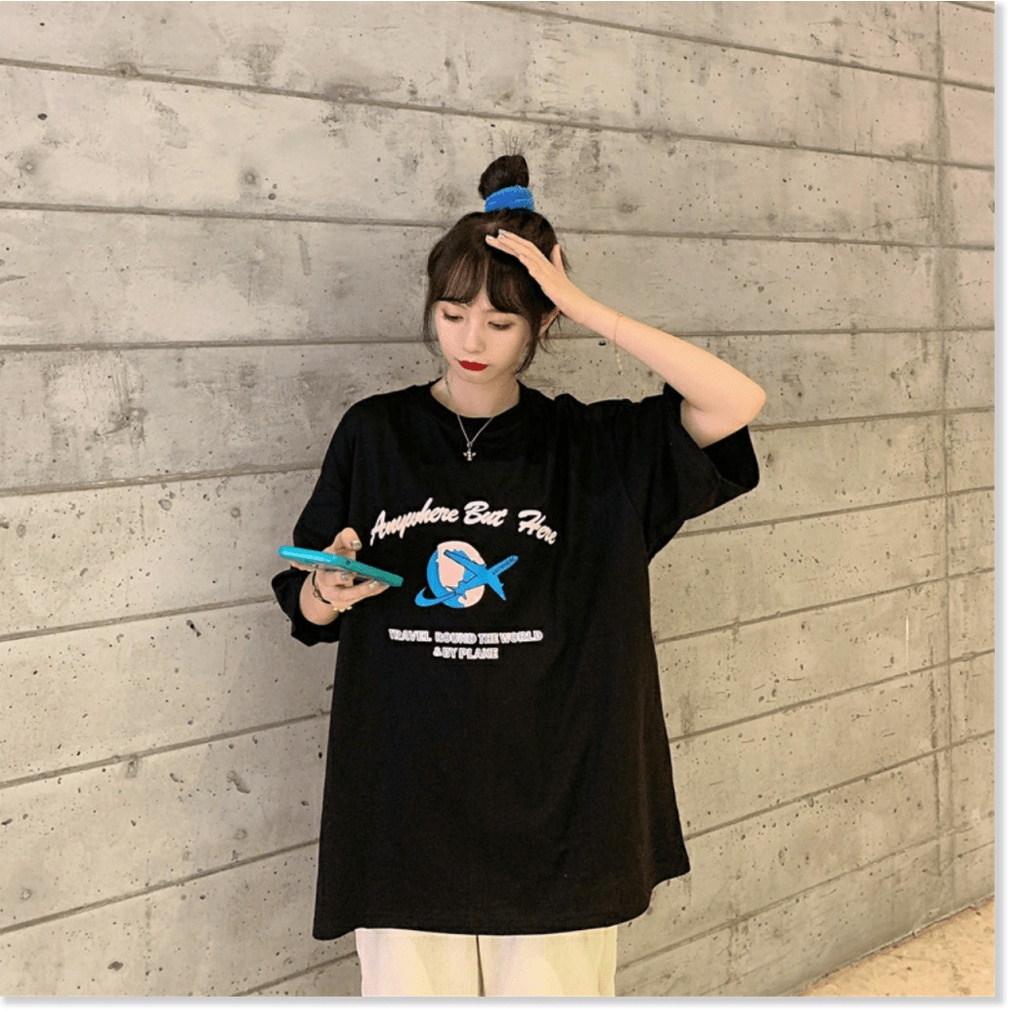 Áo Thun Nữ Form rộng tay lỡ form rộng in chữ cực xinh cực chất mẫu mới - NGỌC HÂN FASHION