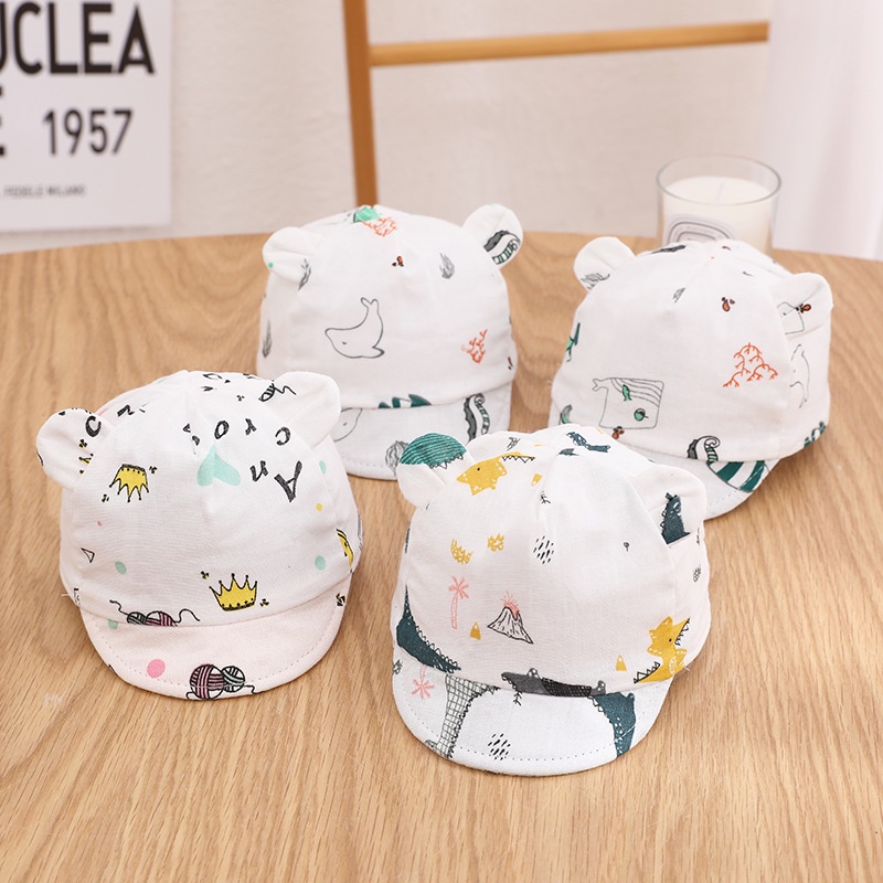 Nón Chơi Bóng Chày Bằng Cotton Mềm Mại Dùng Cho Trẻ Nhỏ