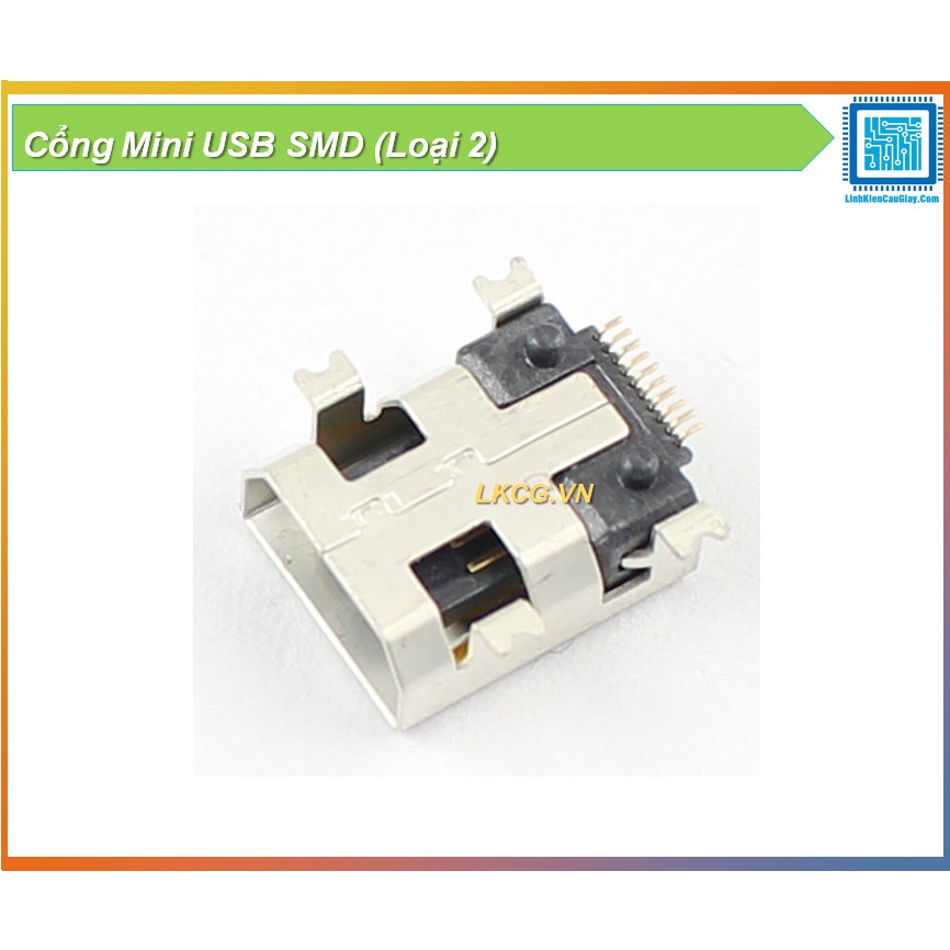 Cổng Mini USB SMD (Loại cái)