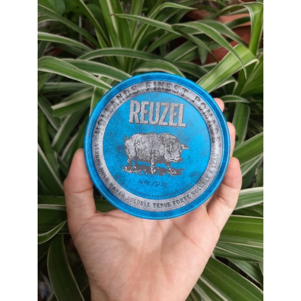 Sáp Vuốt Tóc Pomade Reuzel Blue 113g , gel vuốt tóc nam hương dừa