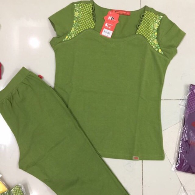 Đồ bộ thun cotton size Xl (53-58kg)