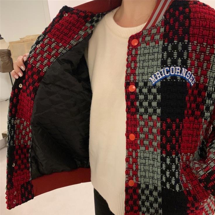 [Hàng ord dáy] ÁO KHOÁC LEN CARDIGAN NỮ TAY DÀI DÀY DẶN ÁO BÓNG CHÀY KẺ SỌC CAO CẤP -jhu | BigBuy360 - bigbuy360.vn