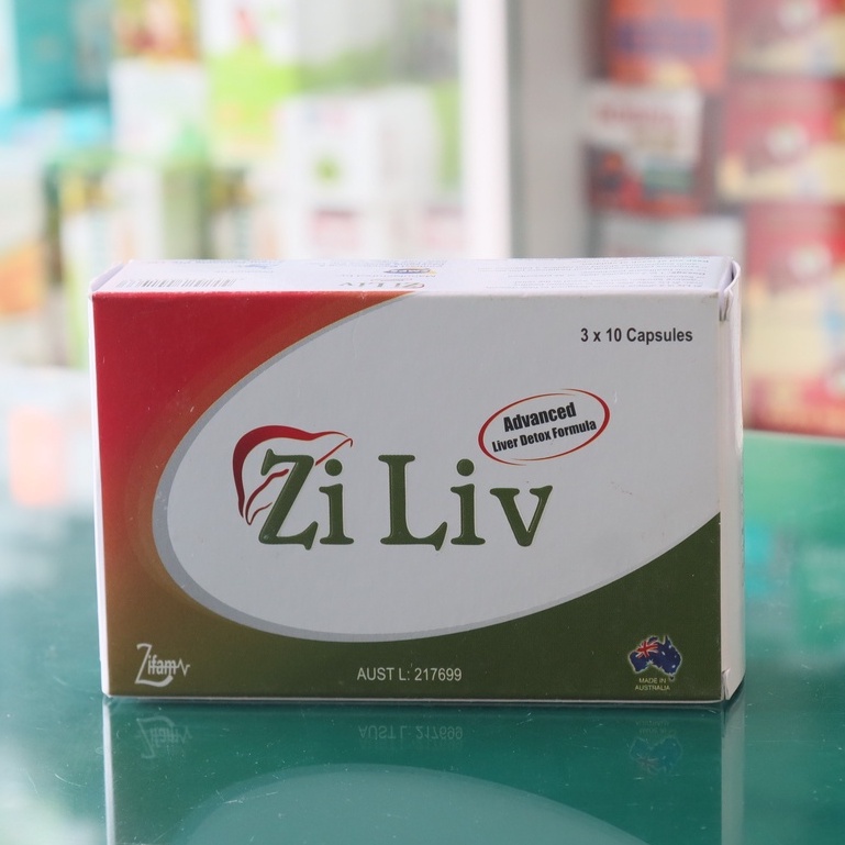 Viên bổ gan Zi liv CMPS- Hỗ trợ thanh nhiệt, giải độc, tăng cường chức năng gan (30 viên)