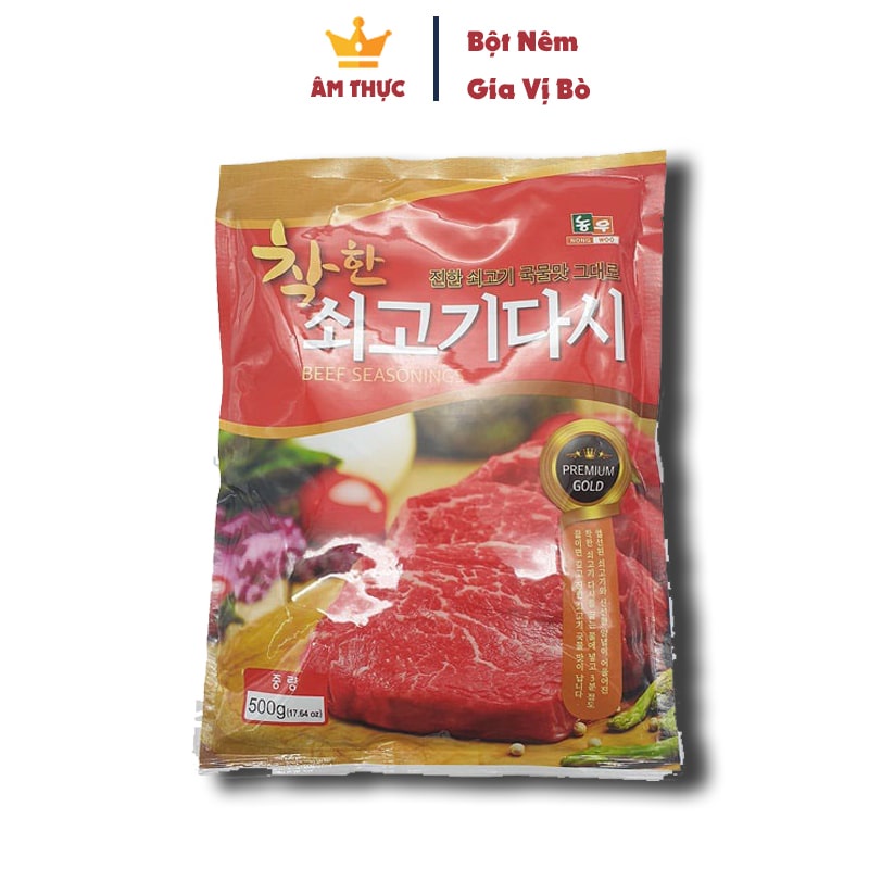 Bột Nêm Gia Vị Bò Hàn Quốc NONG WOO - Thương Hiệu Hàn Quốc