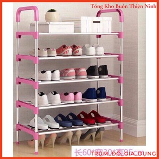 Kệ để giày dép 5 tầng có thể tháo rời