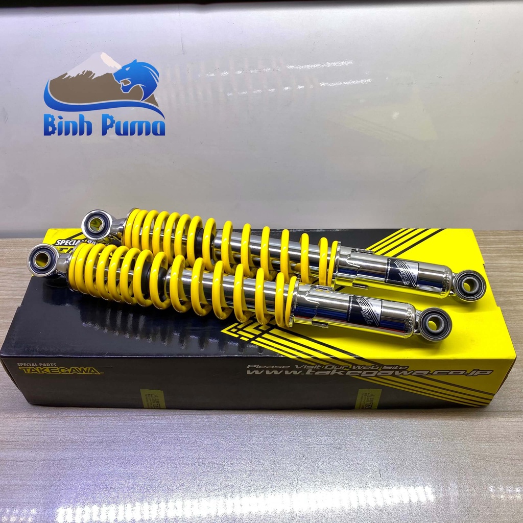 Phuộc Chiều Dài 345 TAKEGAWA Vàng