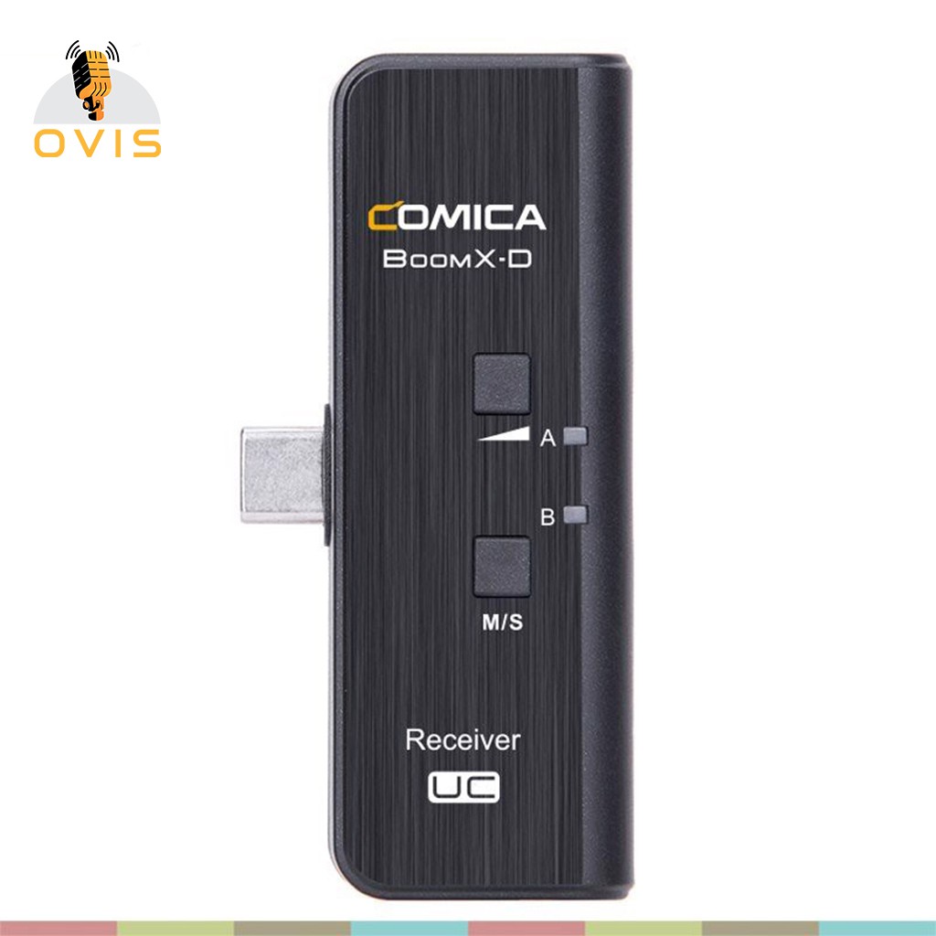 Comica BoomX-D (UC1 / UC2) - Micro Không Dây 2.4G Thu Âm Chất Lượng Cao Cho Smartphone Android, Máy Tính Bảng Type-C