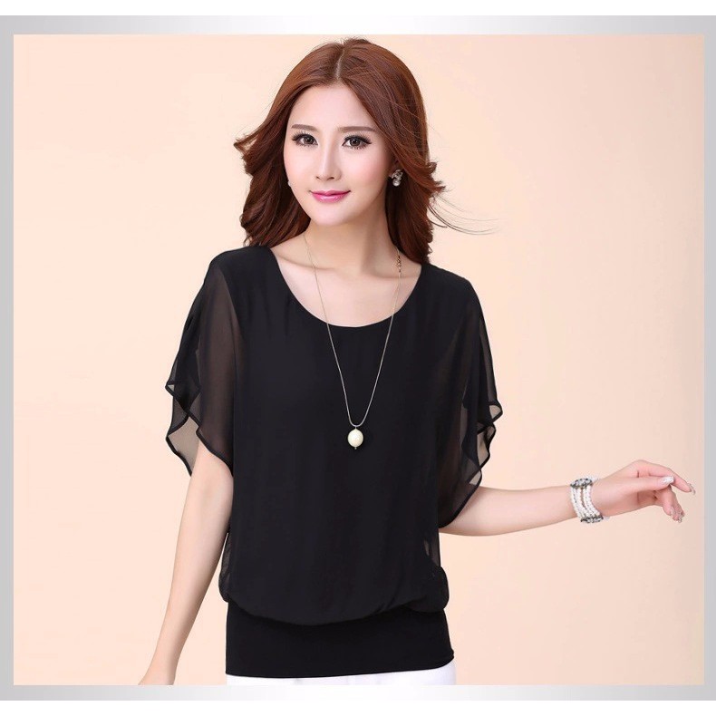 ÁO VOAN TAY CÁNH DƠI CAO CẤP