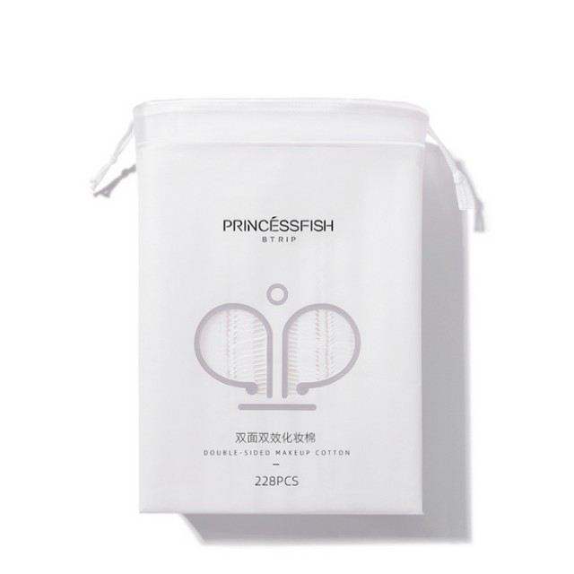 [228 Miếng] Bông Tẩy Trang Cotton Tự Nhiên 2 Mặt 3 Lớp Gói 228 Miếng Tẩy Trang Và Làm Sạch Bụi Bẩn Trên Da | BigBuy360 - bigbuy360.vn