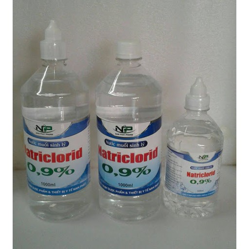 Nước Muối Sinh Lý Natriclorid 0,9% (500ml)