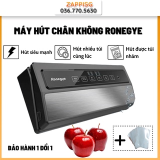 Máy hút chân không thực phẩm - Máy Hút Chân Không Emilya Ronegye Cao Cấp - Vệ Sinh Dễ Dàng bảo hành 1 đổi 1