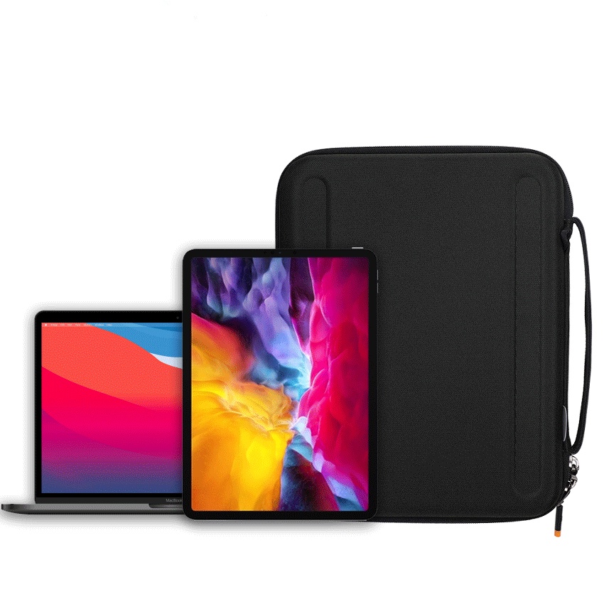 Wiwu Parallel Hardshell Bag Túi đeo chống va đập dành cho Ipad 11, 12.9 inch và Laptop 13.3