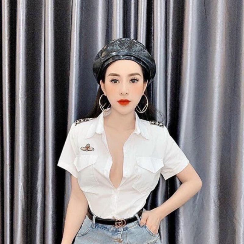 Sơ mi cơ trưởng siêu hot phối mọi trang phục