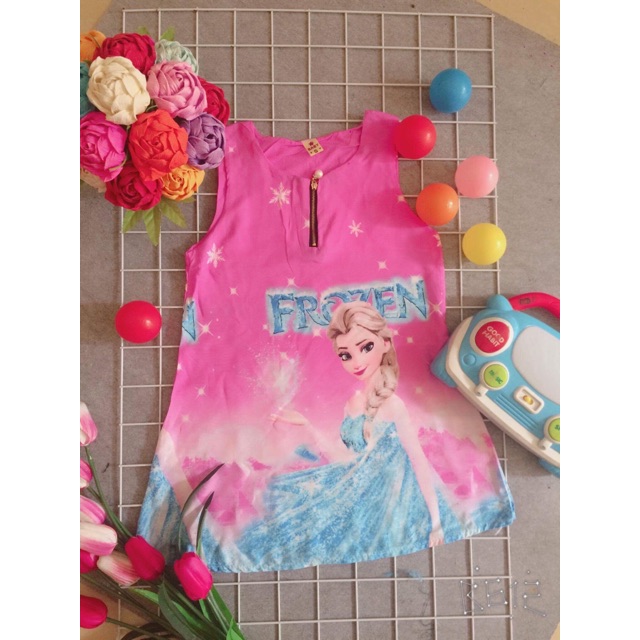 Sỉ lố váy lanh Elsa siêu đẹp