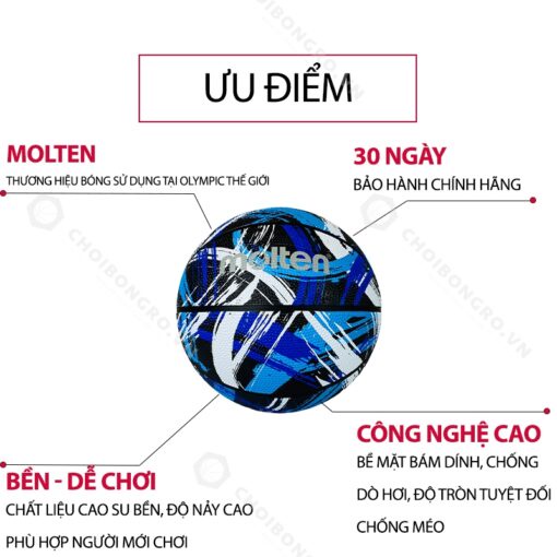 Bóng Rổ cao su Molten BF1601