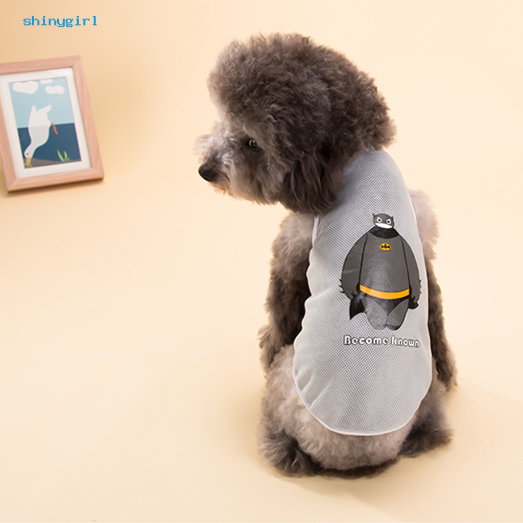 Áo ba lỗ thoáng mát dành cho chó mèo mặc trong mùa hè chất liệu cao cấp
