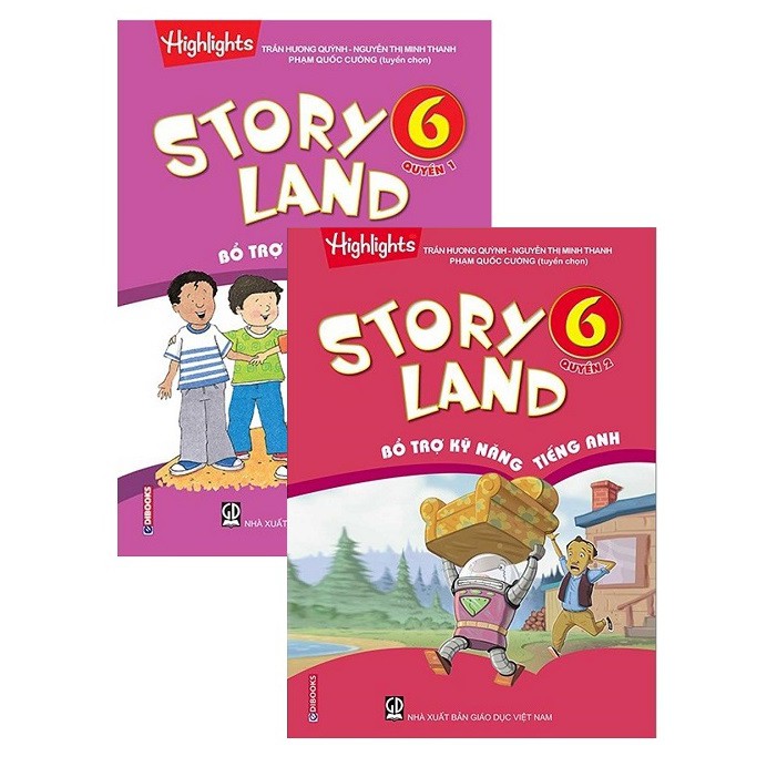 Sách - Combo Truyện đọc Tiếng Anh từ Hoa Kỳ - Story Land (Trọn bộ) - 18 Cuốn