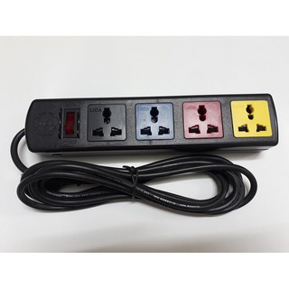 Ổ cắm điện Lioa 4 ổ dây 3m và 5m 4D32N - 4D52N