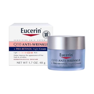 Kem dưỡng ẩm chống lão hóa ban đêm Eucerin Q10 Anti Wrinkle Pro Retinol Night Cream