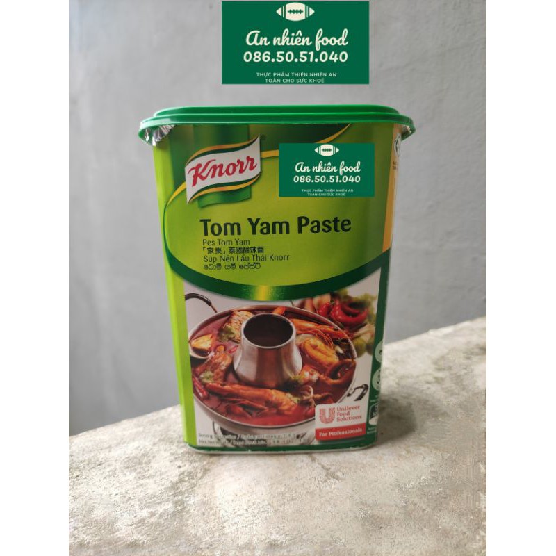 Súp Nền Lẩu Thái hiệu Knorr Tom Yam Paste 1,5KG