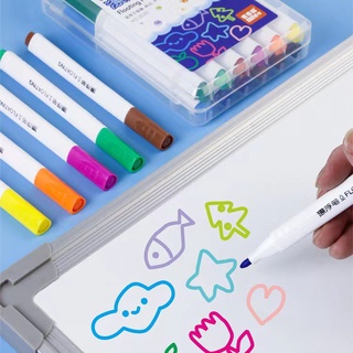 Bút Nước Ma Thuật Bộ 12 Màu Vẽ Hình Nổi Trên Nước Theo Phương Pháp Montessori Cho Trẻ Bắt Mắt Siêu Rẻ
