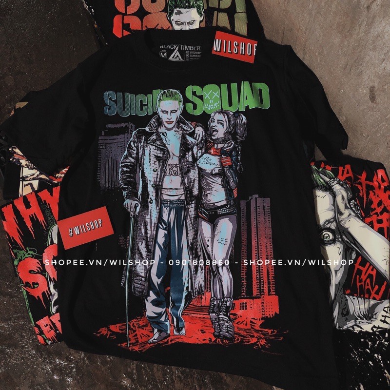 (M, L, XL) ÁO DC - JOKER - SUICIDE SQUAD - ÁO IN 3D UNISEX CỰC CHẤT | BigBuy360 - bigbuy360.vn