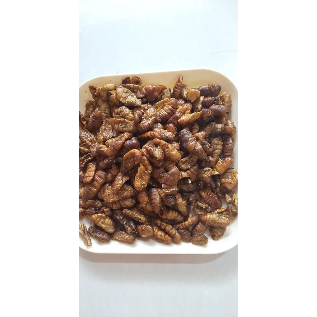 Nhộng Tầm Sấy Khô